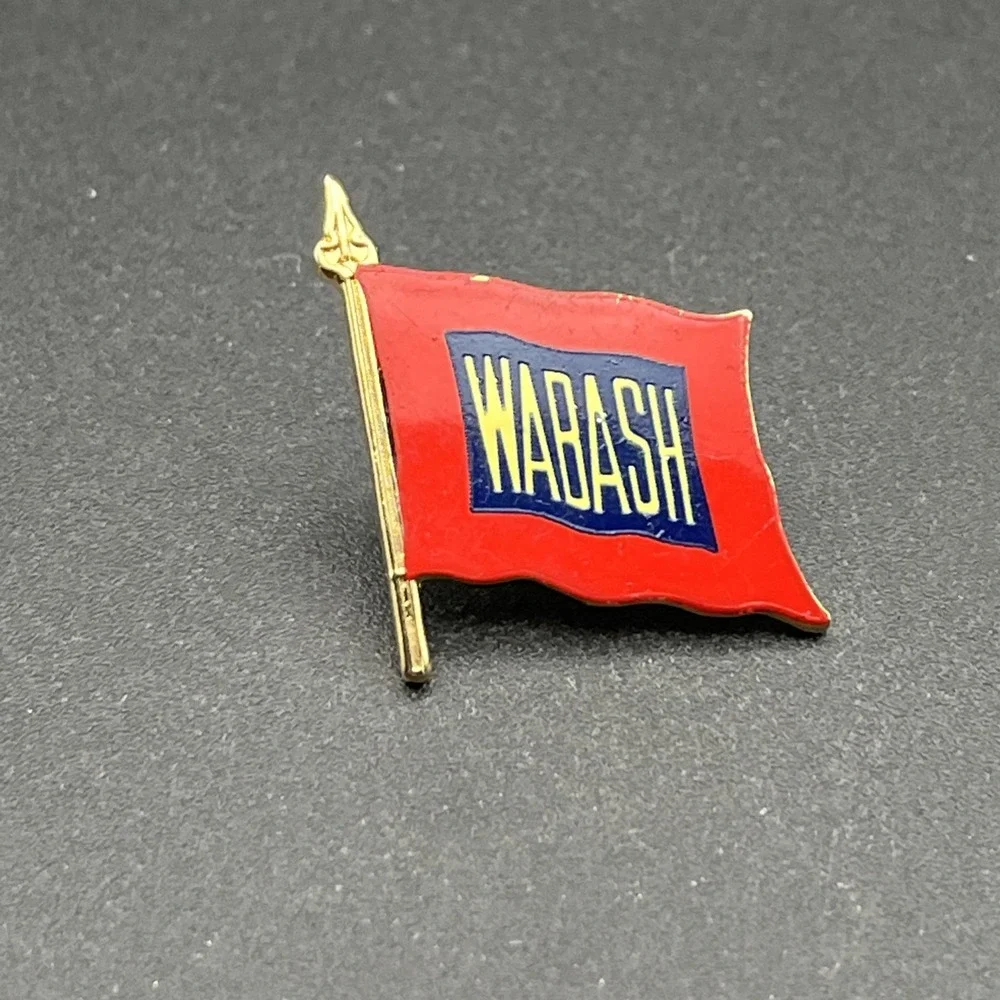 Wabash Railroad‎ Trains Lapel Hat Pin